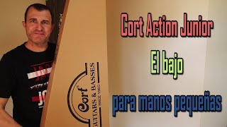 Video thumbnail for El BAJO para MANOS PEQUEÑAS: Cort Action Junior [UNBOXING] by Rockandplay Daniel