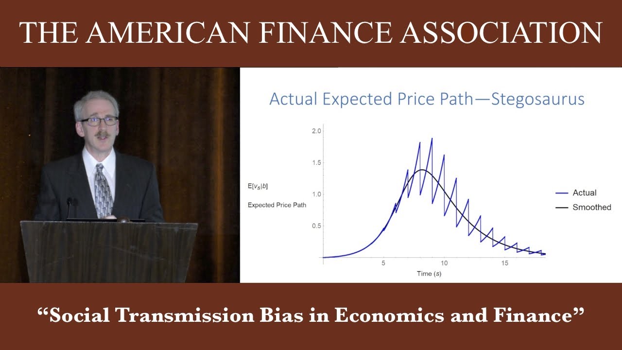 2020 AFA Presidential Address “Social Transmission Bias in Economics and Finance”