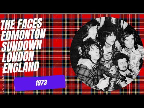 The Faces at Edmonton Sundown, London, England June 1973 #RODSTEWART #THEFACES #ronnielane