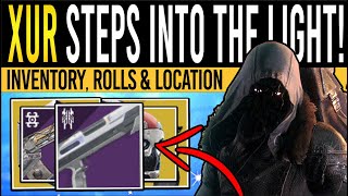 Destiny 2: XUR'S NEW WEAPONS & ARMOR! 12th April Xur Inventory | Armor, Loot & Location