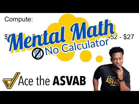 YouTube video about: Are you allowed a calculator on the asvab?