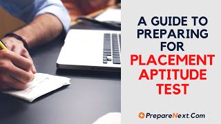 A Guide To Preparing For Placement Aptitude Test, how to prepare for aptitude test, how to prepare for aptitude test for software companies