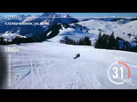 Trace: Skiing - Nick  Vermeer at Flachau-Wagrain