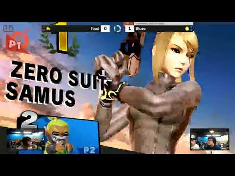 The Smash Lab 199 Winners Round 3 - Bluez (ZSS) vs Toad (Inkling, Lucas)