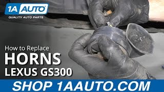 How to Remove Horns 97-05 Lexus GS300