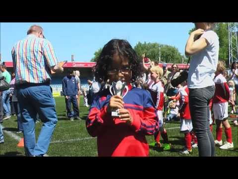 SC Excelsior Rotterdam Dahnyno de Meer 6 jaar kappen, draaien en schieten