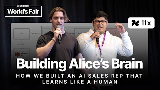 Building Alice's Brain: an AI Sales Rep that Learns Like a Human