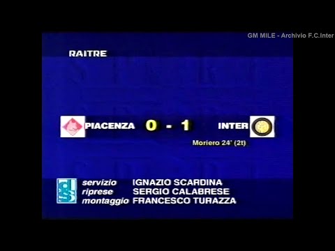 1997-98 (15^ - 11-01-1998) Piacenza-INTER 0-1 [Moriero] Servizio D.S.Rai3