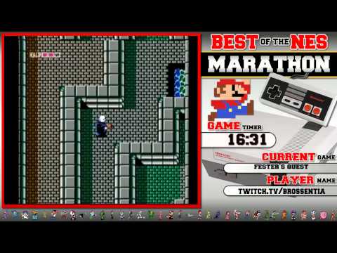 #BestOfNES Marathon! Fester's Quest by Brossentia!