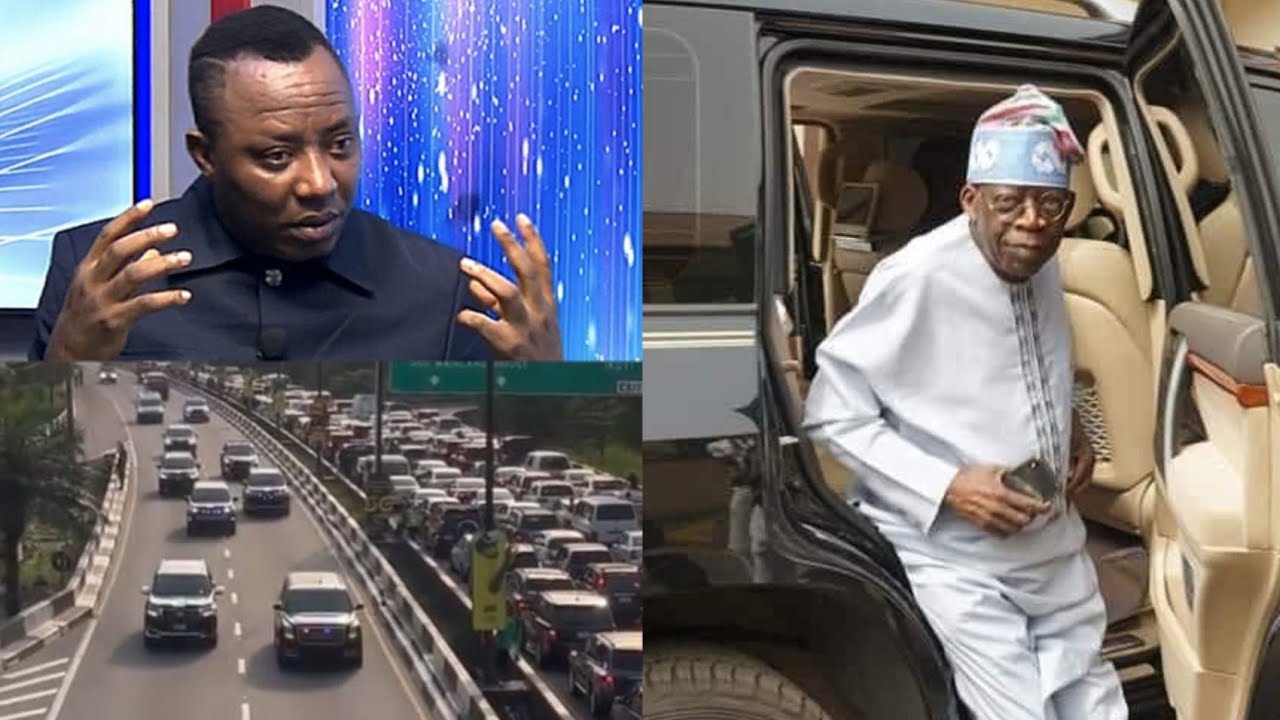 HEARTBREAKING! Sowore Knocks President Tinubu Over Long Convoy In Lagos Amid Nationwide Hardship SEE