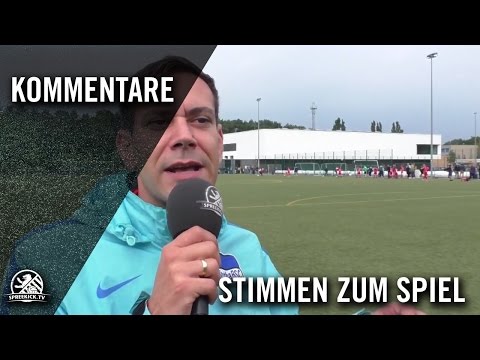 Die Stimme zum Spiel (1. FC Union Berlin - Hertha BSC, U13 D-Junioren, Verbandsliga, Staffel 2)