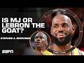 Stephen A Reacts To LeBron S Comments On The GOAT DEBATE First Take