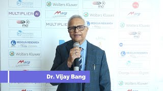 Dr. Vijay Bang sharing his experiences at the Now & Next Summit on Pharma Marketing | Edition 2