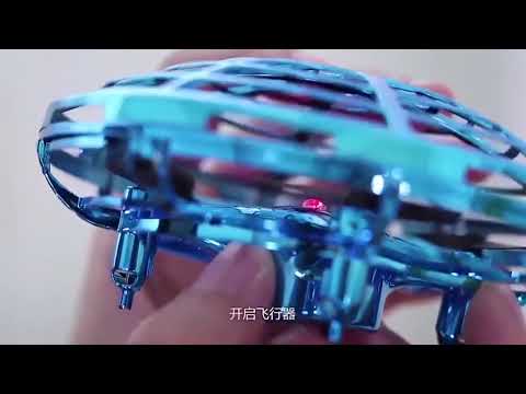 Kids Toys UFO Drone Fly Helicopter Infrared Hand Sensing Induction RC Aircraft Upgrade