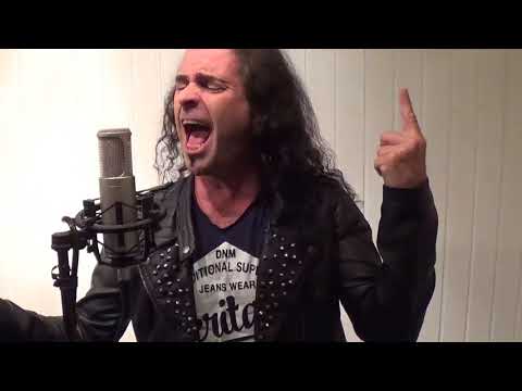 Nils K Rue singing "Queen Of The Reich" by Queensryche