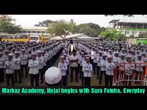 Morning Assembly at Markaz Academy Boys High School and Junior College, Hojai, Assam