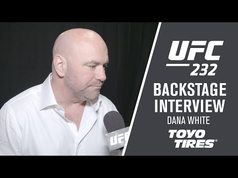 UFC 232 Fight Size: Dana White Recaps Event, Podcast, Notes, More