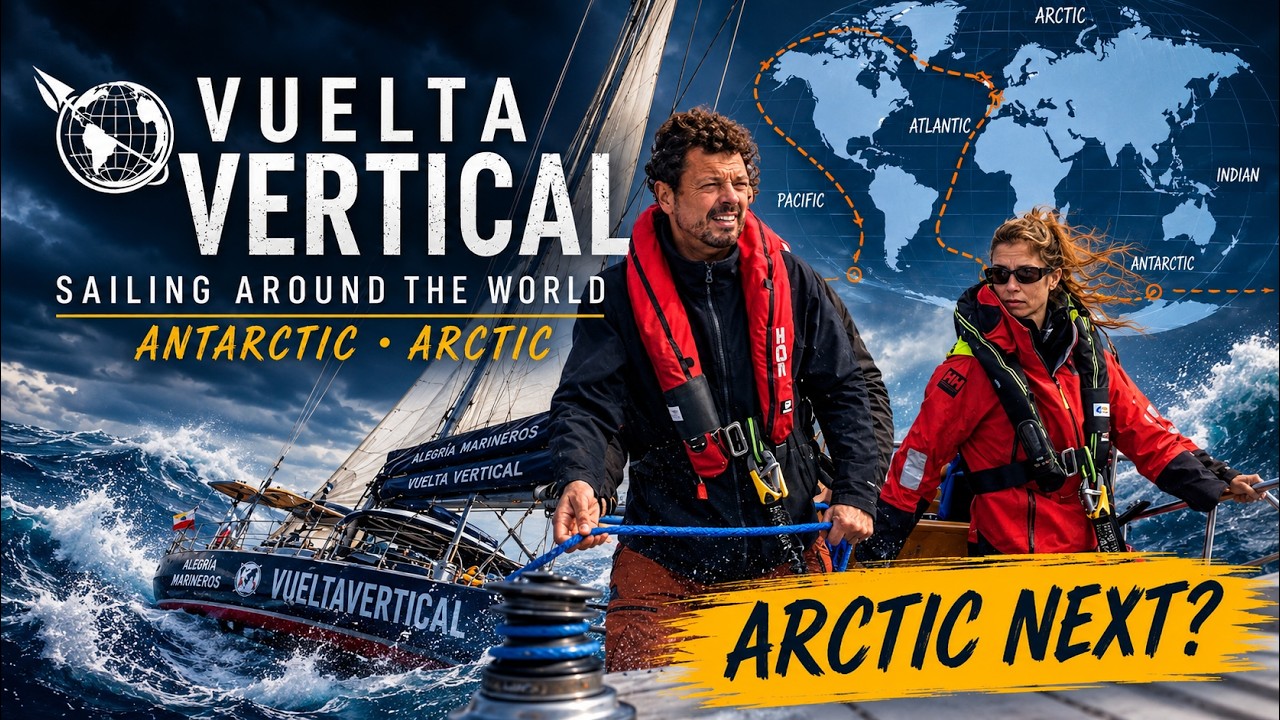Sailing around the world 🌎⛵️VERTICAL