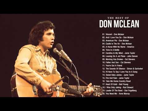 Don Mclean Greatest Hits Full Album 2021 || Best Of Don Mclean Playlist