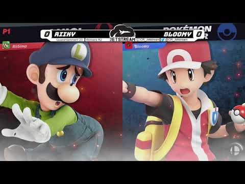 Quarantainment 23 Winners R2 - RiiKy (Luigi) Vs. Bloomy (PKM Trainer) Smash Ultimate - SSBU