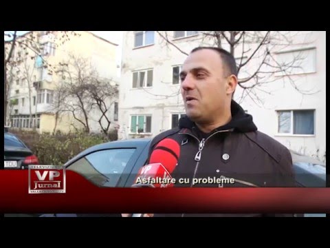 Asfaltare cu probleme