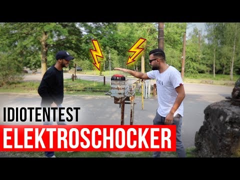 IDIOTENTEST mit Elektroschocker !!😂 | AYKANFERESH