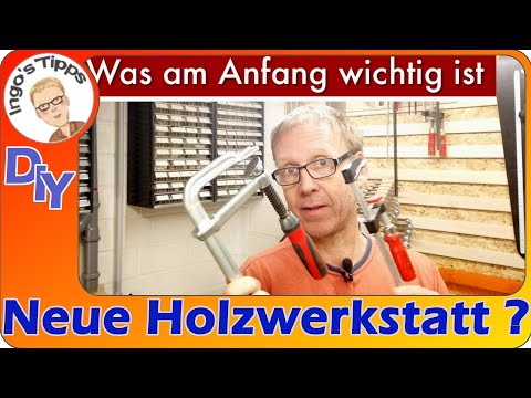 Holzwerkstatt einrichten was mußt du beachten, was benötigst du unbedingt? Viele Ingos Tipps
