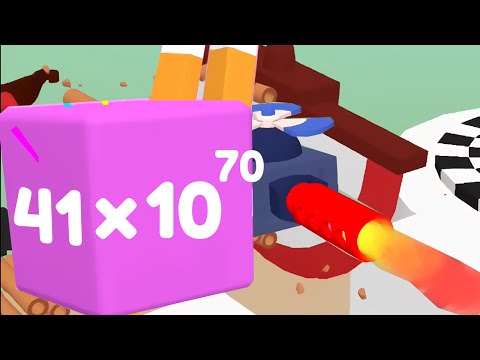 HAPPY CUBE 2048  — EVOLUTION TO A RECORD 41 DUOVIGINTILLION CUBE! (Gameplay)