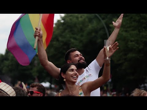 Reportage in Berlin during the Christopher Street Day 2017