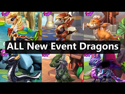 ALL 9 NEW Earth Ancient Event Dragons Revealed! (Parrot Screams Included) - DML #1546