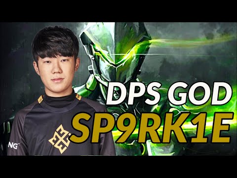 BEST OF "SP9RK1E" - DPS GOD | Overwatch Sparkle Montage Highlights