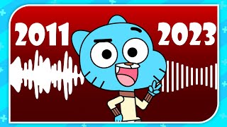 Why doesnt Gumballs voice sound like it used to?