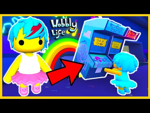 Wobbly Life 0.9.0: NEUE SECRETS + GLITCH im ARCADE MODUS gefunden! 🕹️😱