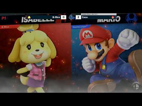 PS 26 SSBU Grand Finals - B-Rice (Isabelle) vs Coco (Mario)