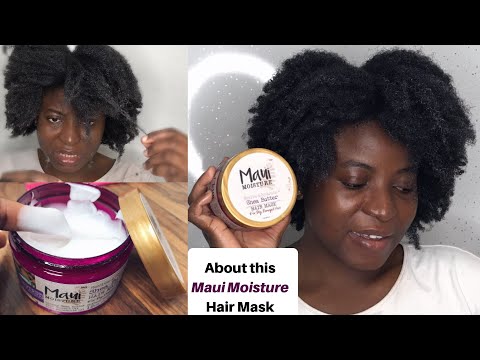 Maui Moisture Shea Butter Hair Mask Review + Demo |...