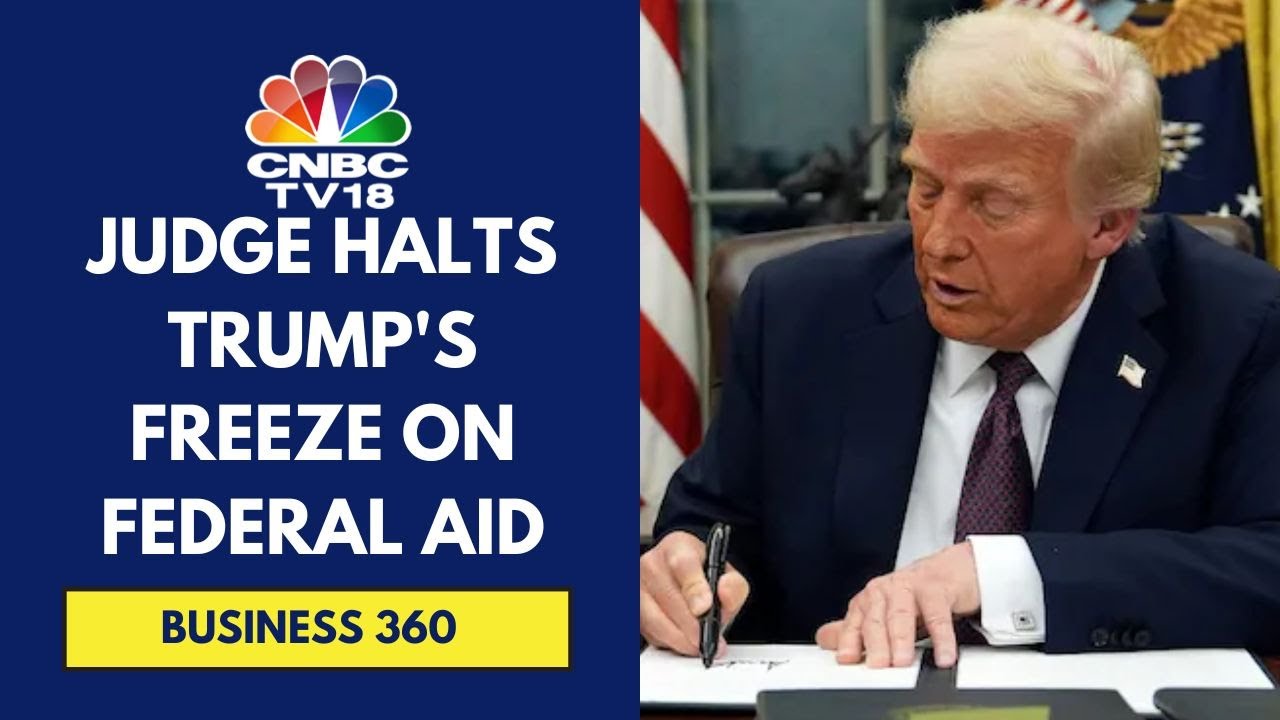 US Judge Blocks Donald Trump's Plan To Freeze Federal Aid