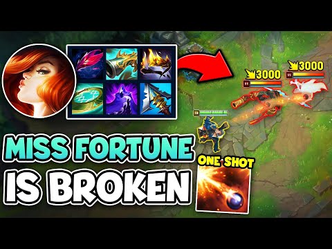 Lethality Miss Fortune is not balanced in Season 14... (37 KILLS, 108,000 DAMAGE)