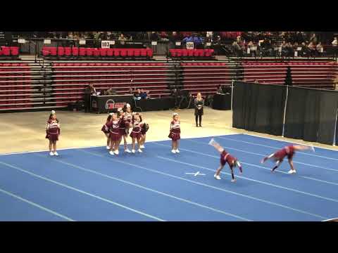 Cheer competition dance