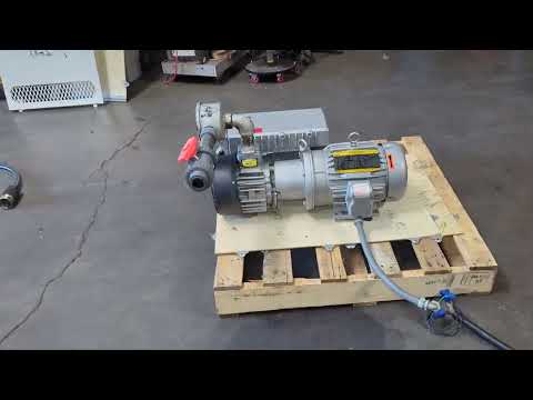 Busch R5 Oil Lubricated Rotary Vane Vacuum Pump 41 CFM 3HP Baldor Motor  #2