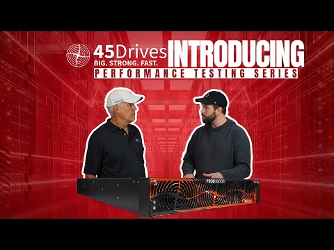 Four classes of Storage on the Drag Strip - Introducing 45Drives Performance testing series