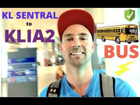 KL SENTRAL para KLIA2 bằng BUS 🚌✈️🇲🇾