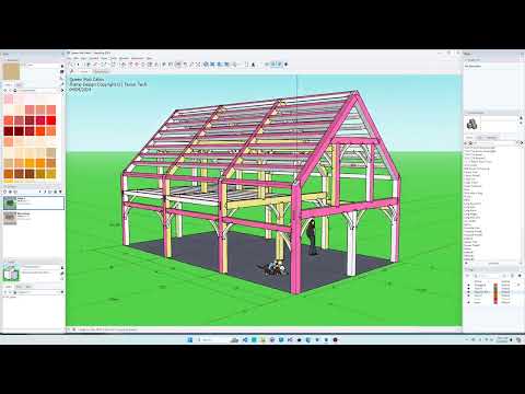 Timber Frame Design with Sketchup Part 1 - Introduction