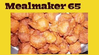 How to make mealmaker 65.. soyachunks fry..