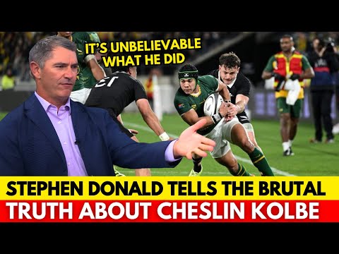 🚨DONALD SAYS WHAT EVERY KIWI FEARS ABOUT KOLBE | SPRINGBOKS NEWS
