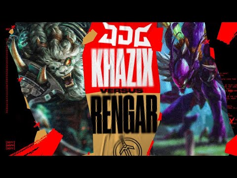RENGAR VS KHA'ZIX - GG VS JDG - CAEDREL