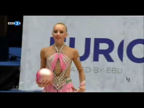Yana Kudryavtseva Ball Final European RG Championships Vienna 2013