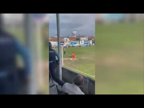 ADEPTO AGRIDE GUARDA-REDES EM OVAR!