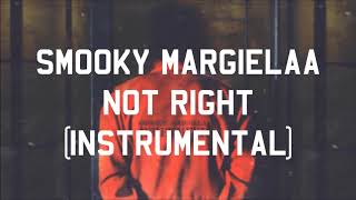 Smooky MarGielaa - Not Right (Free Meek Mill) (Instrumental)
