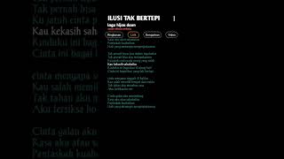 Download lagu Lirik ilusi tak bertepi - hijau daun ( cover Ardila akbar ) #ilusitakbertepi #coversong mp3