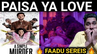 A Simple Murder SonyLIV original Review | SonyLIV Original A Simple Murder Quick Review | * great *